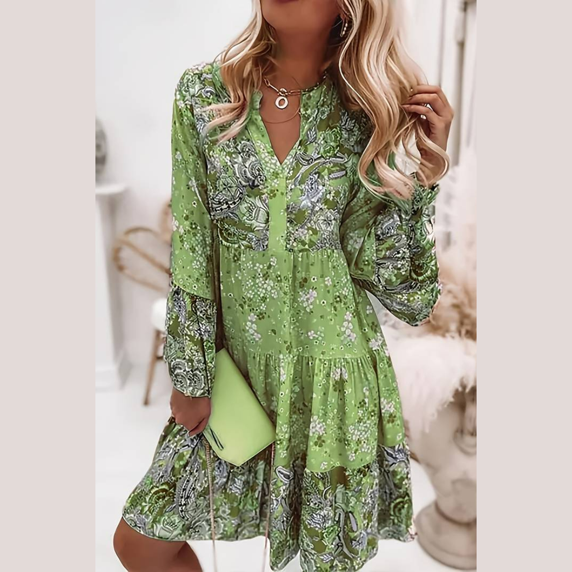 Ariana – Abito Lungo Drappeggiato