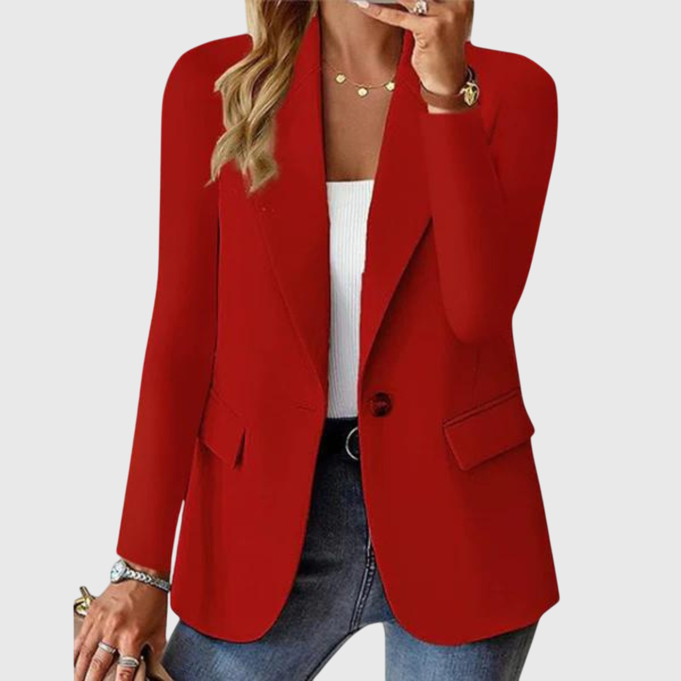 Jillian – Blazer Elegante Donna Drappeggiato