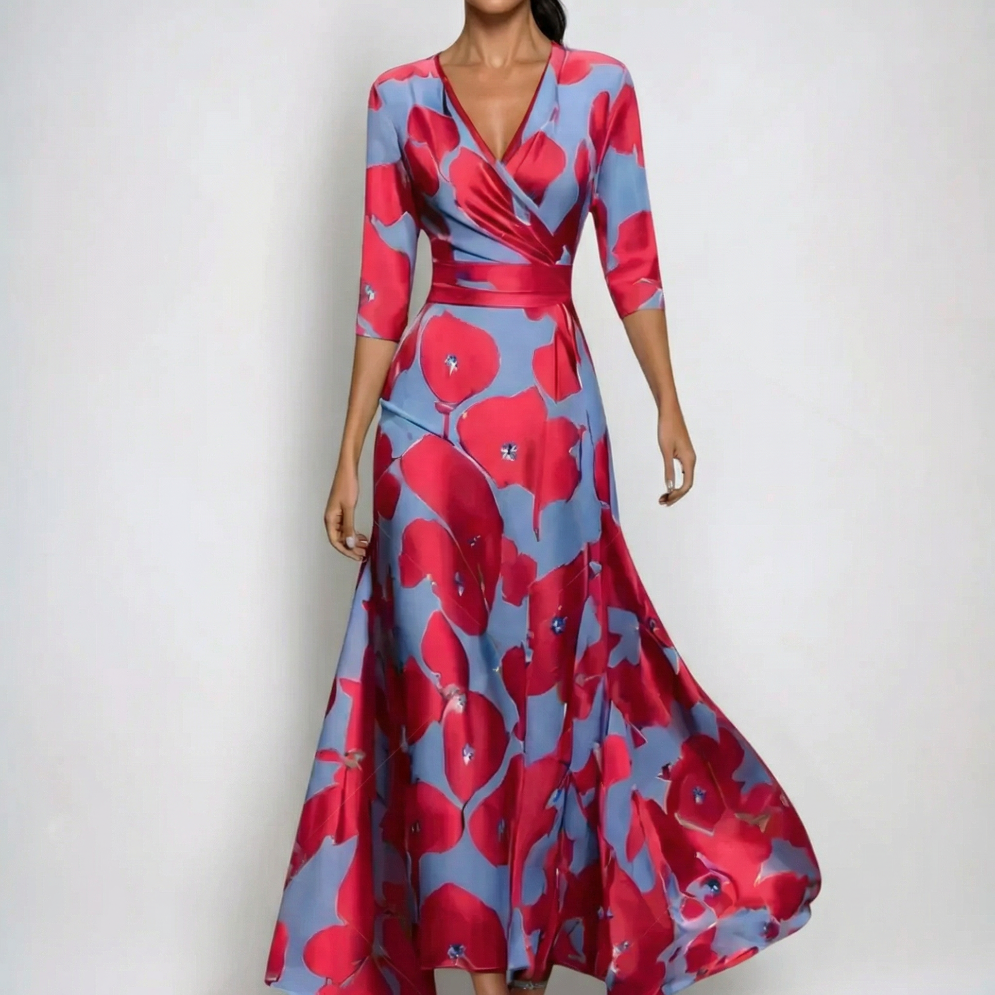 Leona – Abito Elegante Floreale