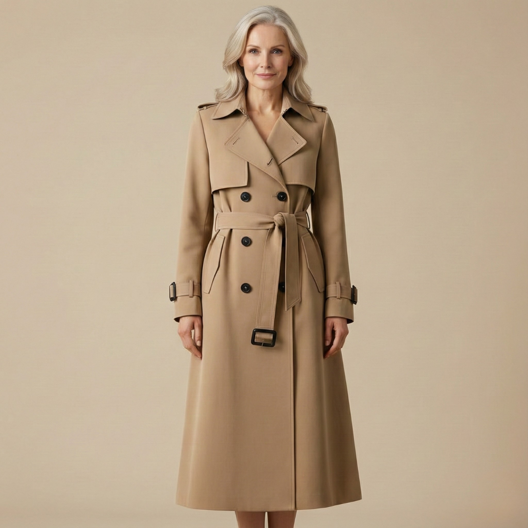 Lina – Trench Coat Elegante e Raffinato