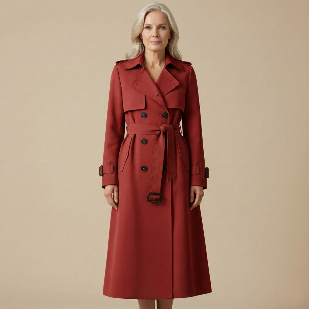 Lina – Trench Coat Elegante e Raffinato
