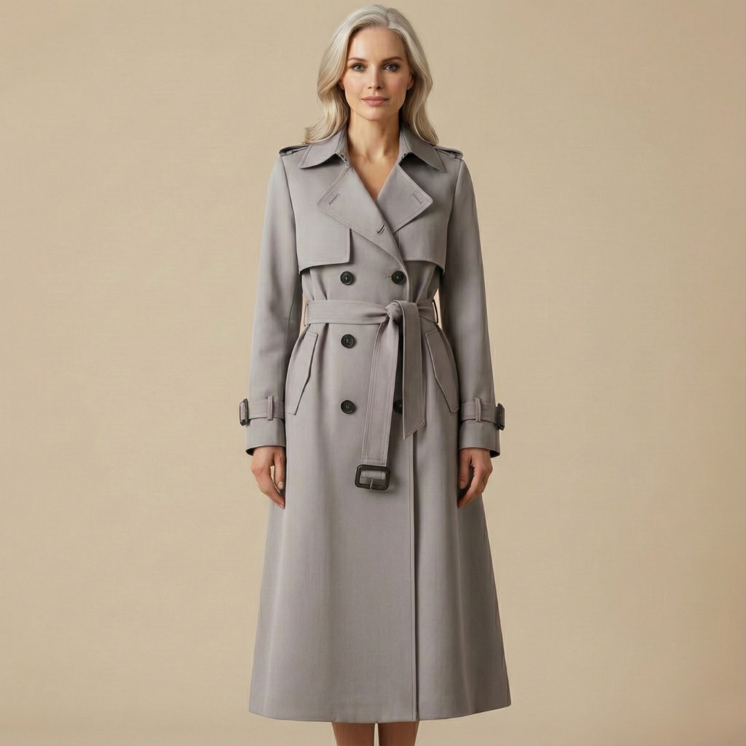 Lina – Trench Coat Elegante e Raffinato