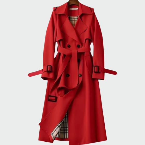 Lina – Trench Coat Elegante e Raffinato