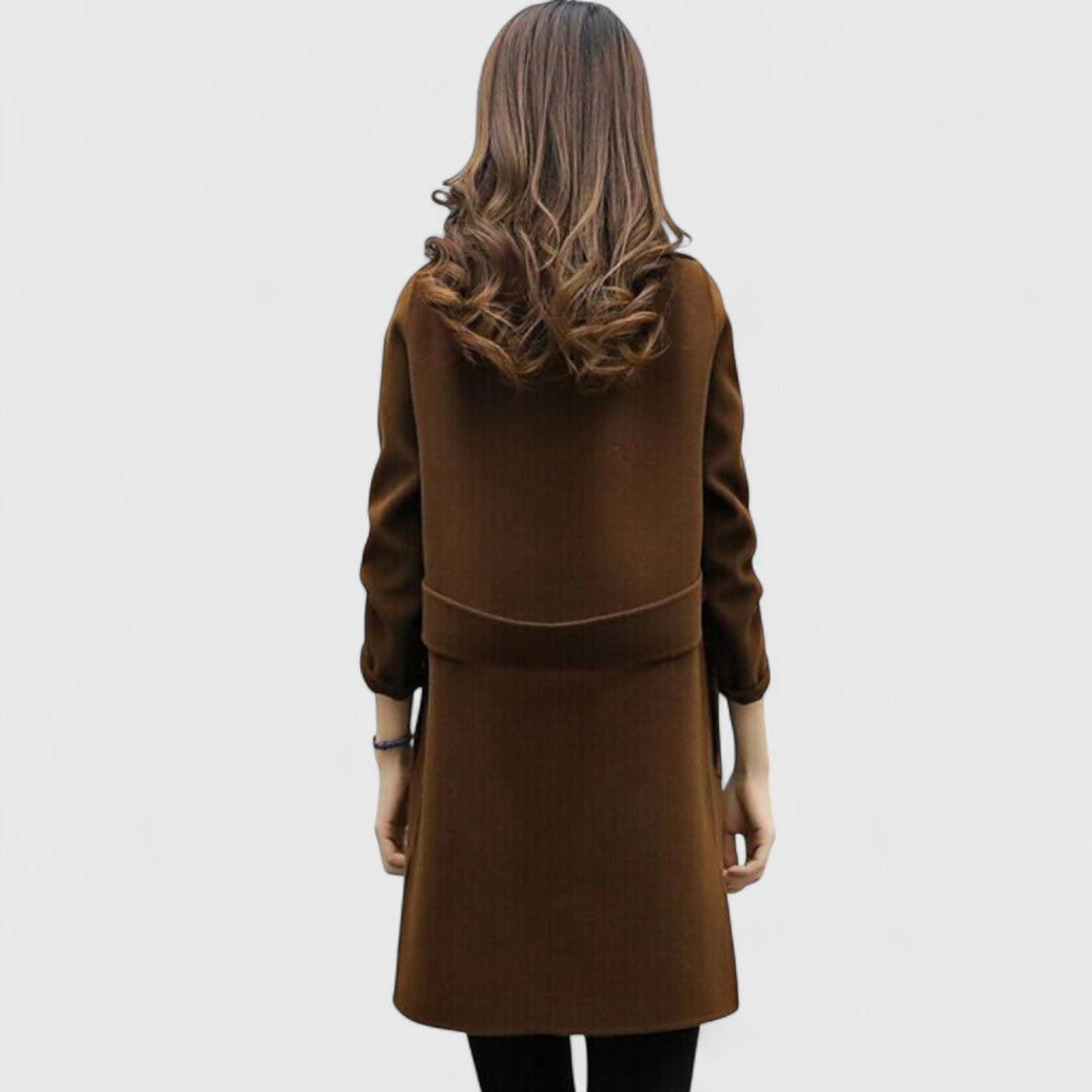 Sofia – Cappotto Elegante Lungo Raffinato