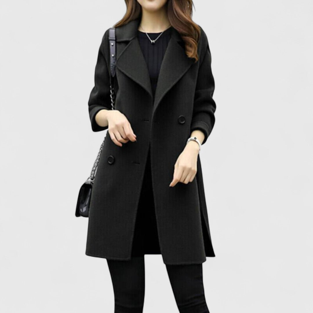Sofia – Cappotto Elegante Lungo Raffinato