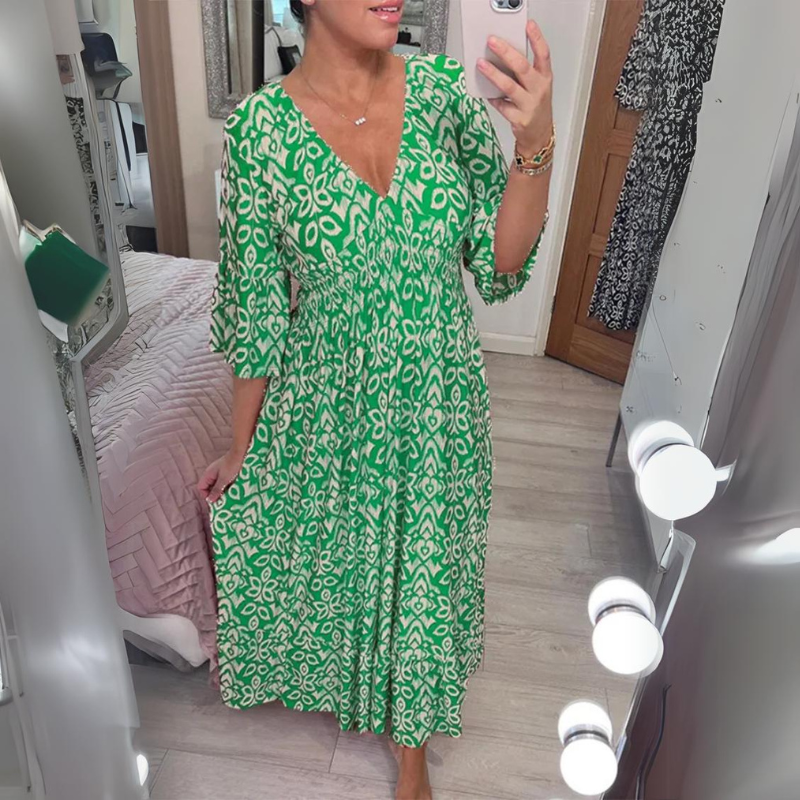 Yara – Abito Estivo Scollo Elegante