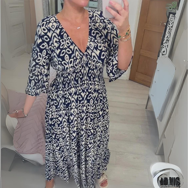 Yara – Abito Estivo Scollo Elegante