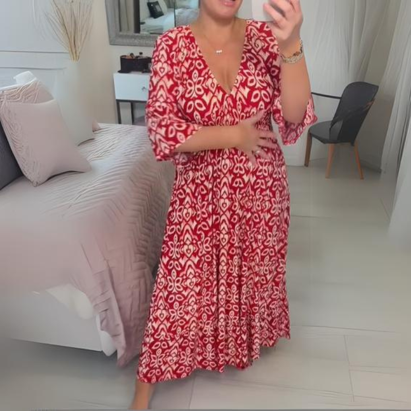 Yara – Abito Estivo Scollo Elegante