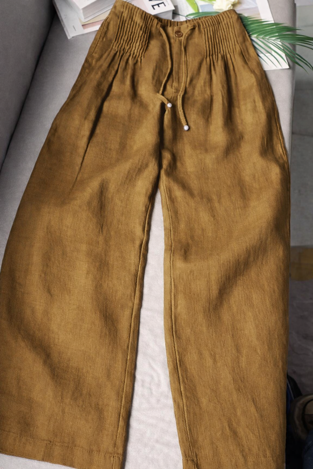 Zofia – Pantaloni Eleganti in Cotone