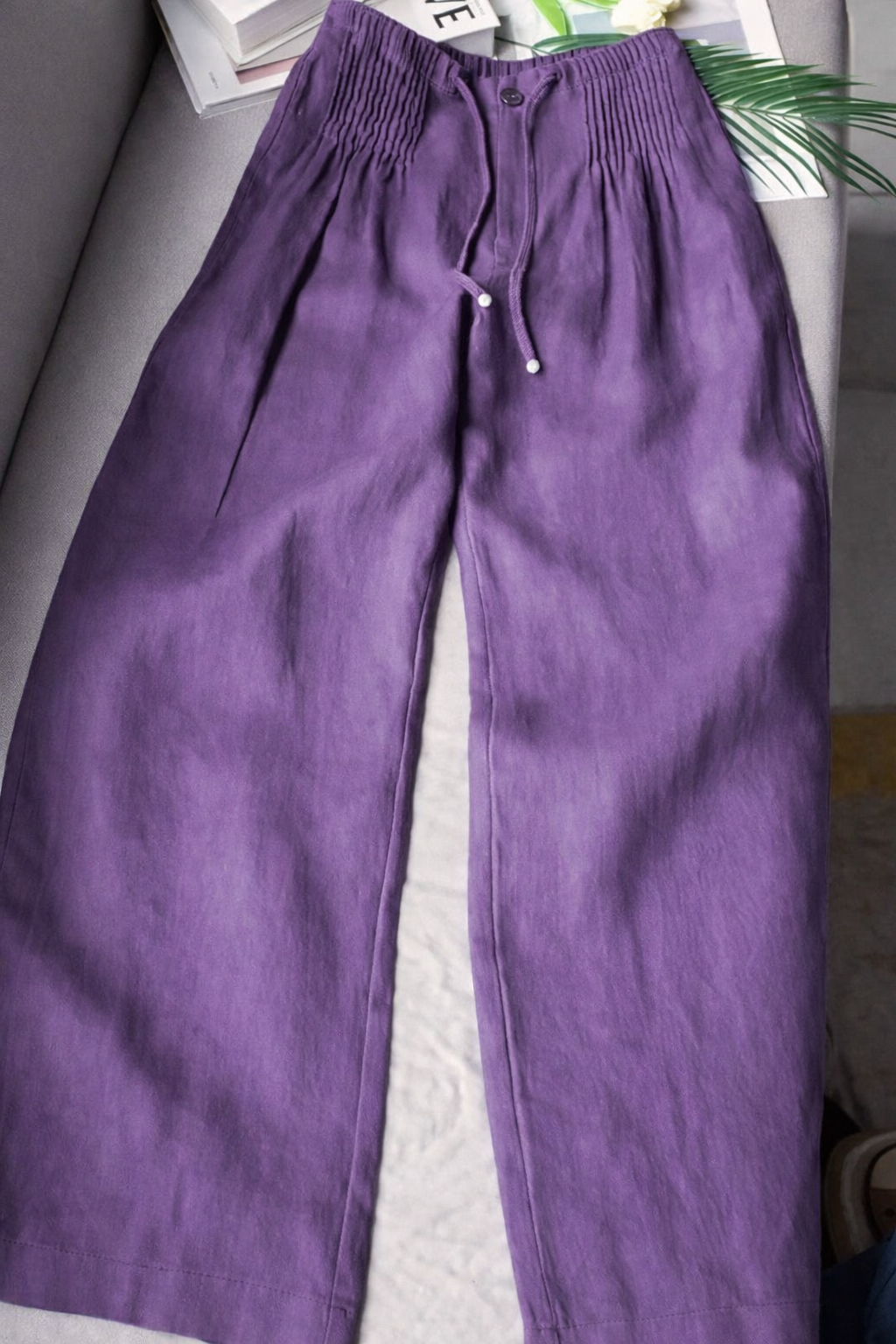 Zofia – Pantaloni Eleganti in Cotone