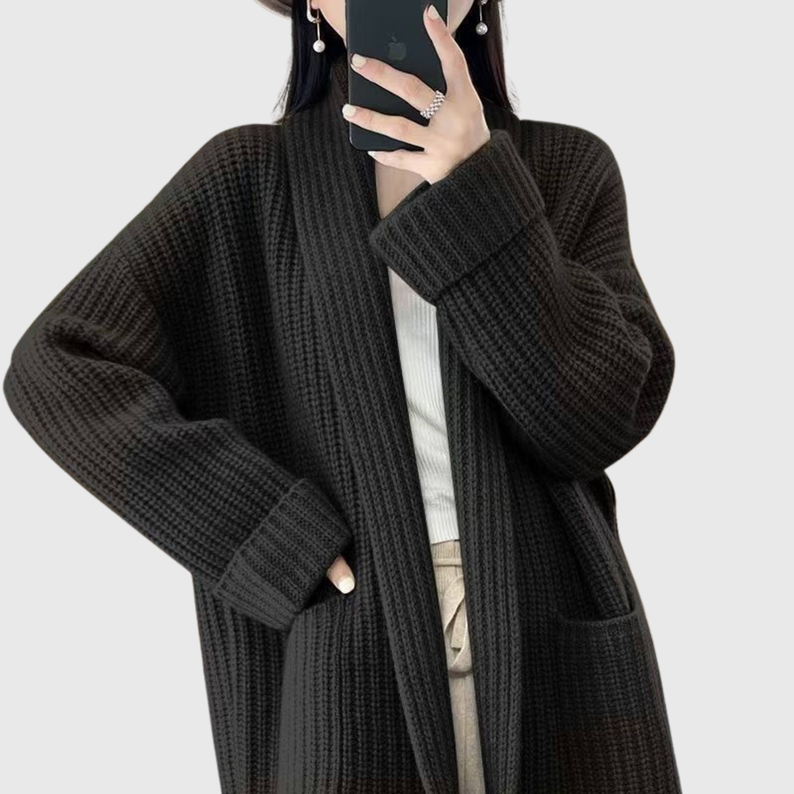 Amy – Cardigan Elegante e Confortevole