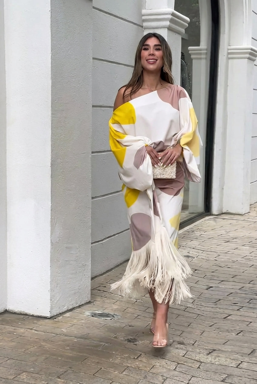 Daniela – Abito Elegante Drappeggiato