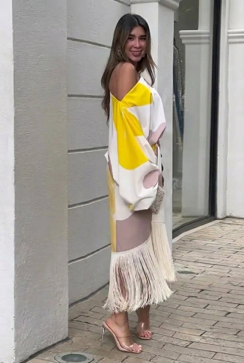 Daniela – Abito Elegante Drappeggiato