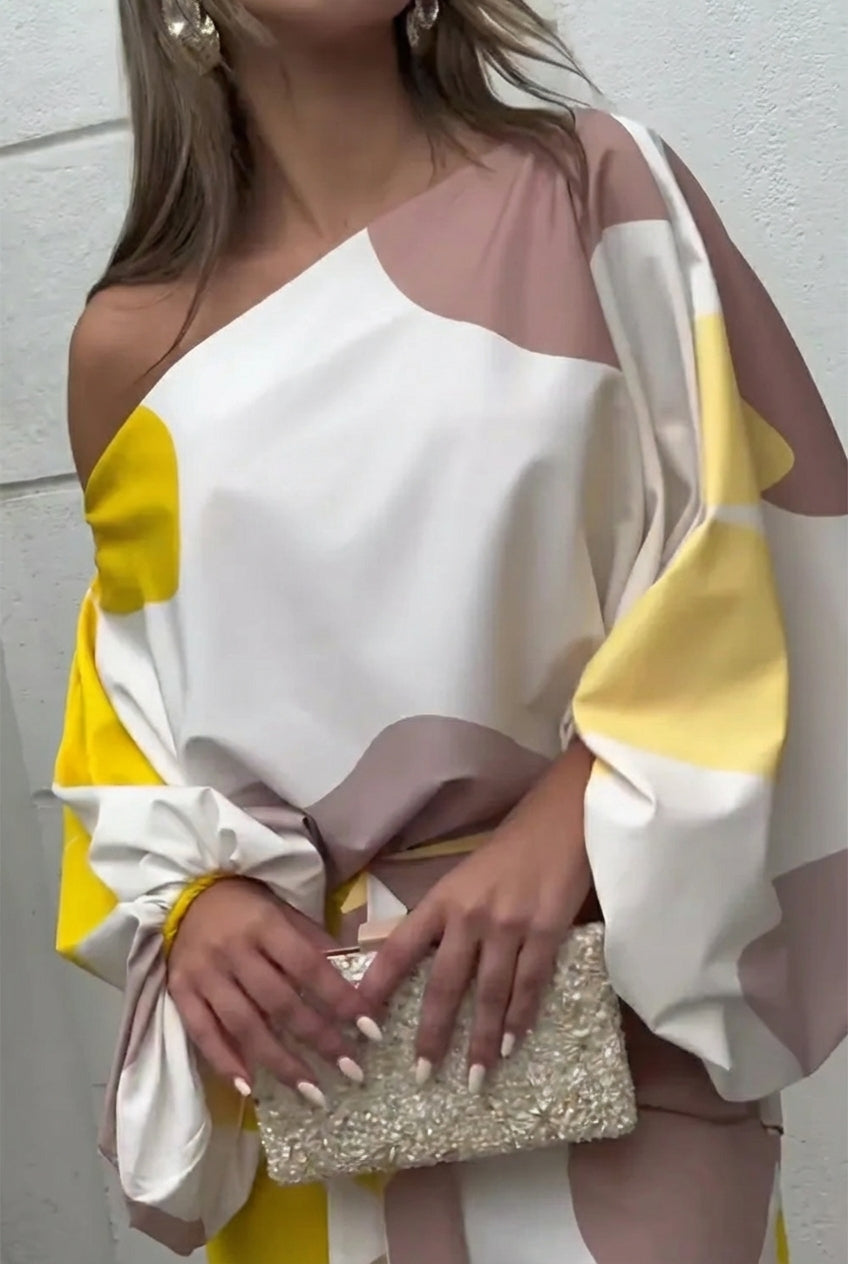Daniela – Abito Elegante Drappeggiato