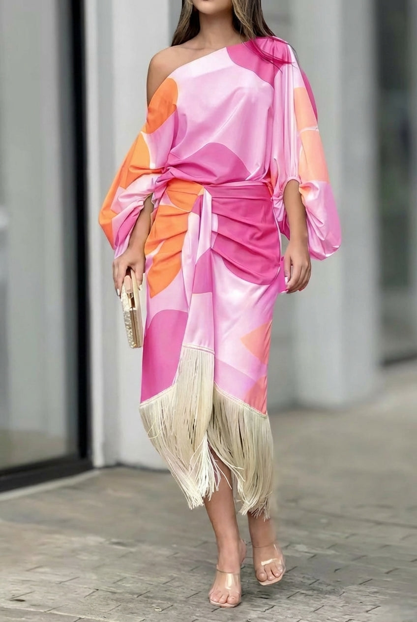 Daniela – Abito Elegante Drappeggiato