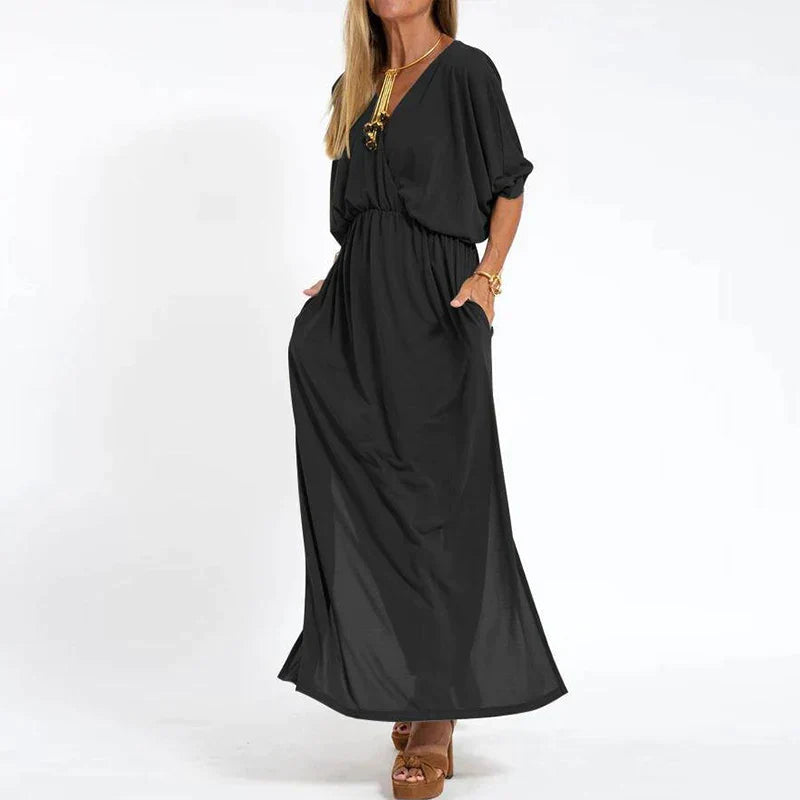 Emilia – Abito Maxi Elegante e Slanciato