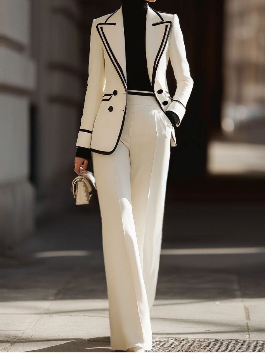 Ildegarda – Completo Elegante Plissettato