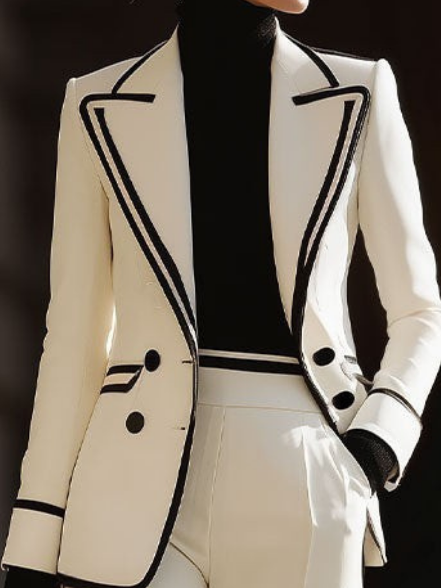 Ildegarda – Completo Elegante Plissettato