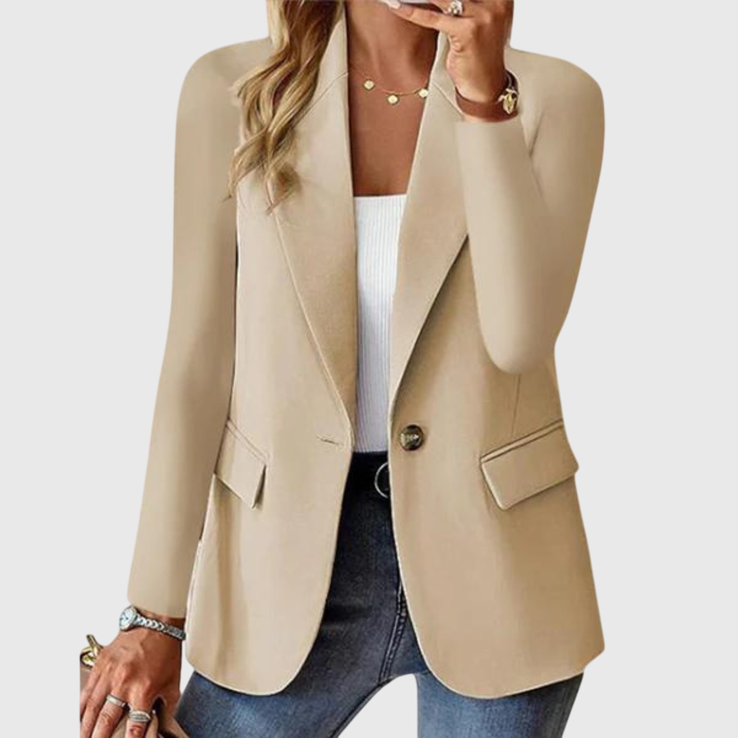 Jillian – Blazer Elegante Donna Drappeggiato