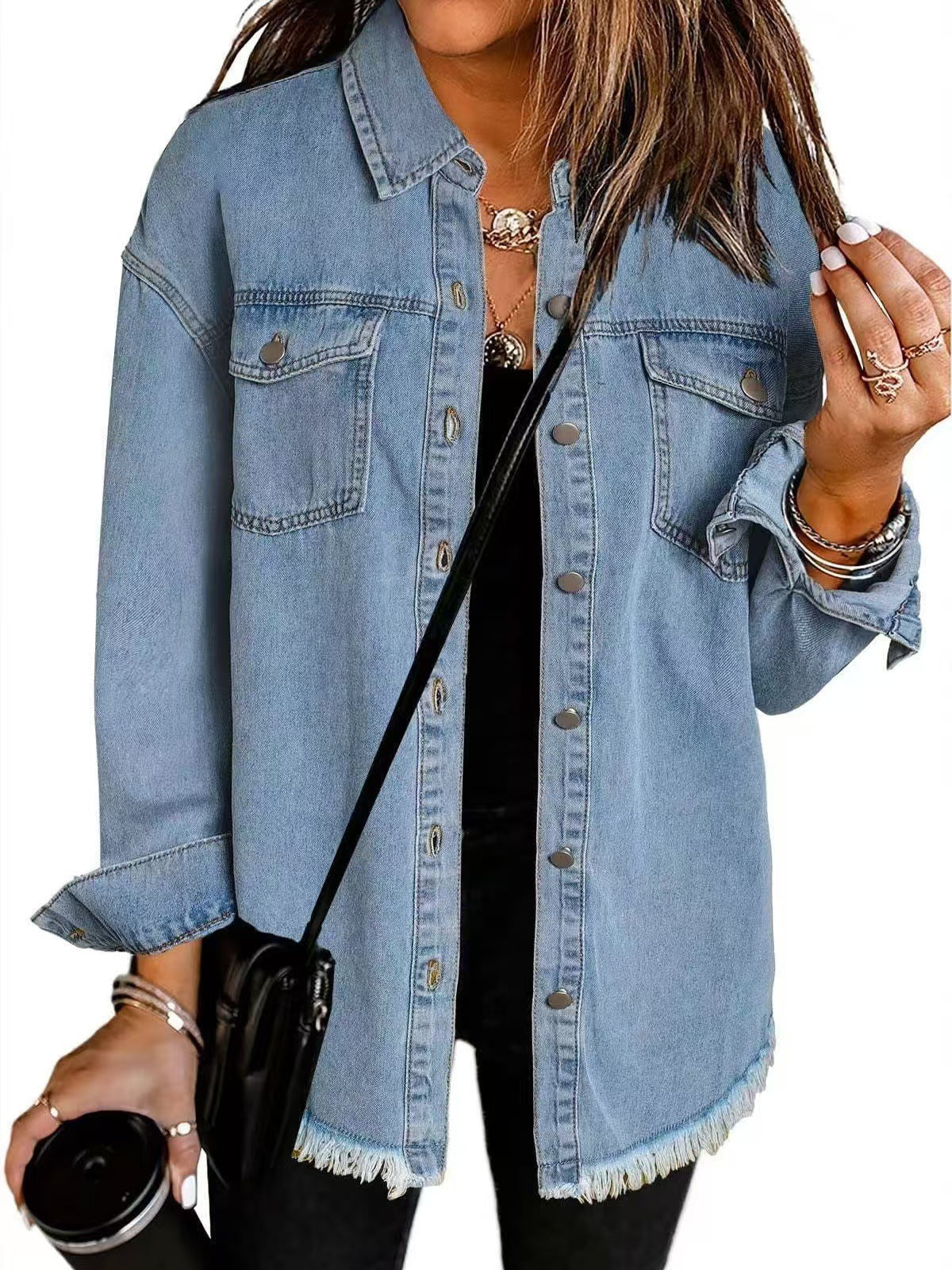 Katja – Giacca Jeans Donna Elegante e Versatile