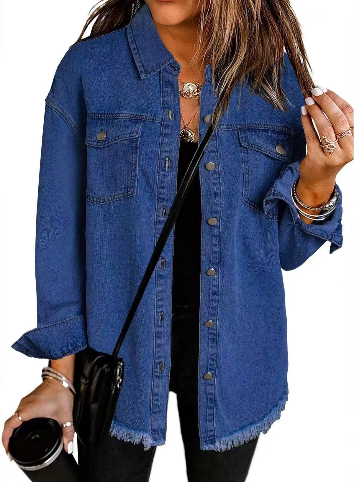 Katja – Giacca Jeans Donna Elegante e Versatile
