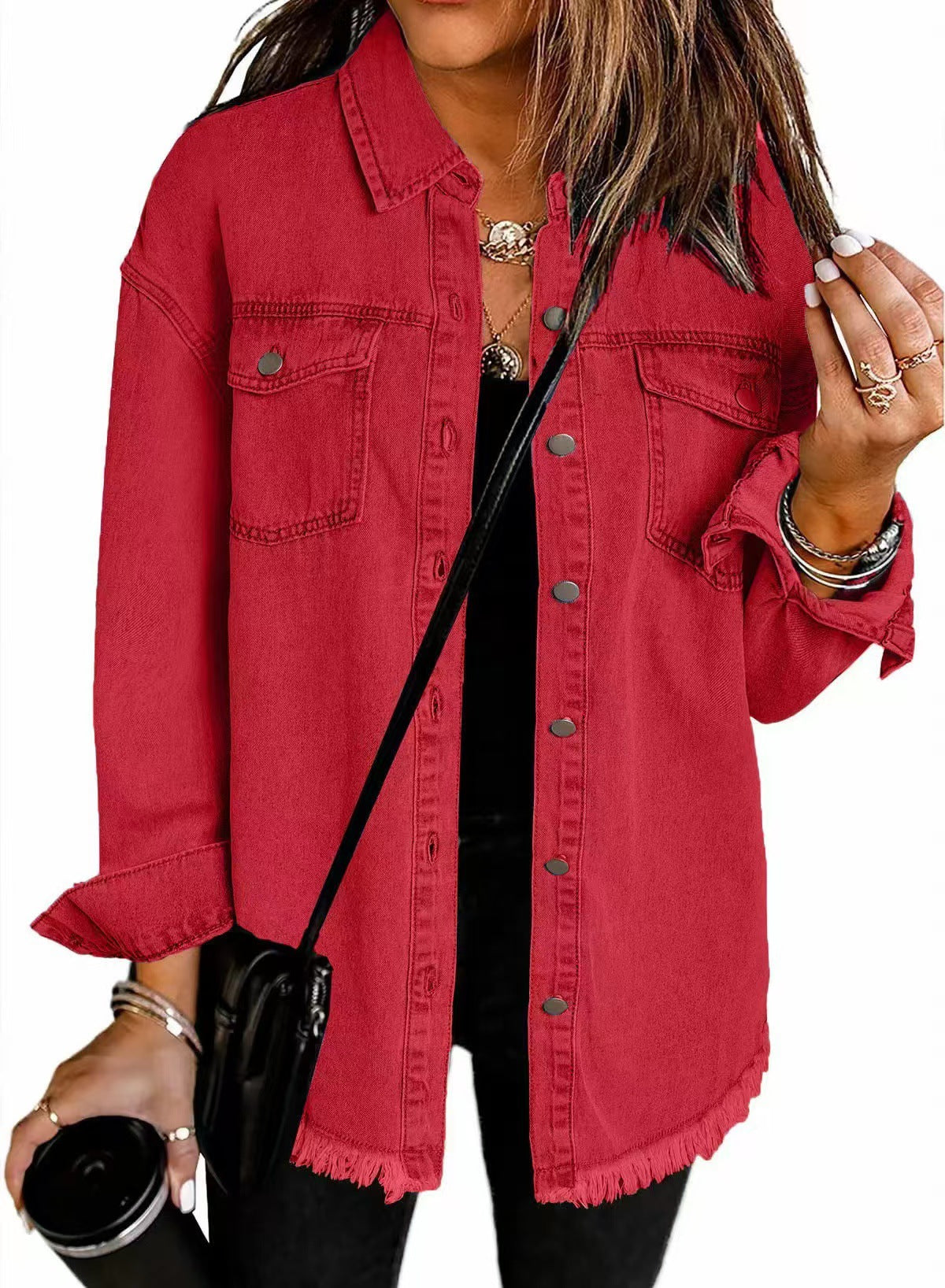 Katja – Giacca Jeans Donna Elegante e Versatile