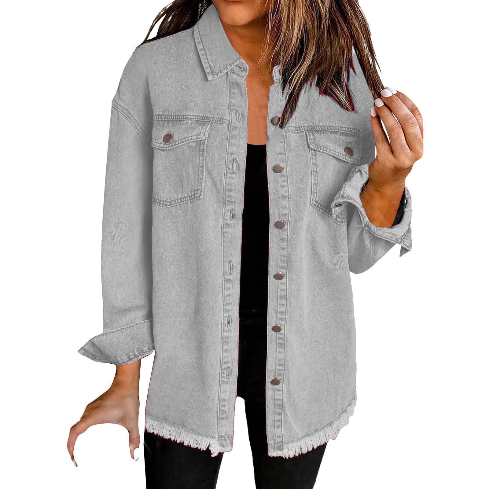 Katja – Giacca Jeans Donna Elegante e Versatile