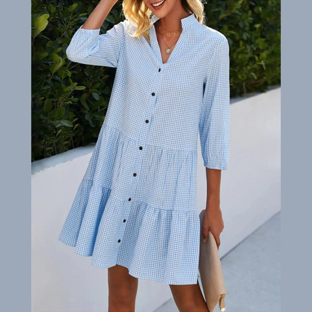 Lhen – Abito Prendisole Elegante e Floreale