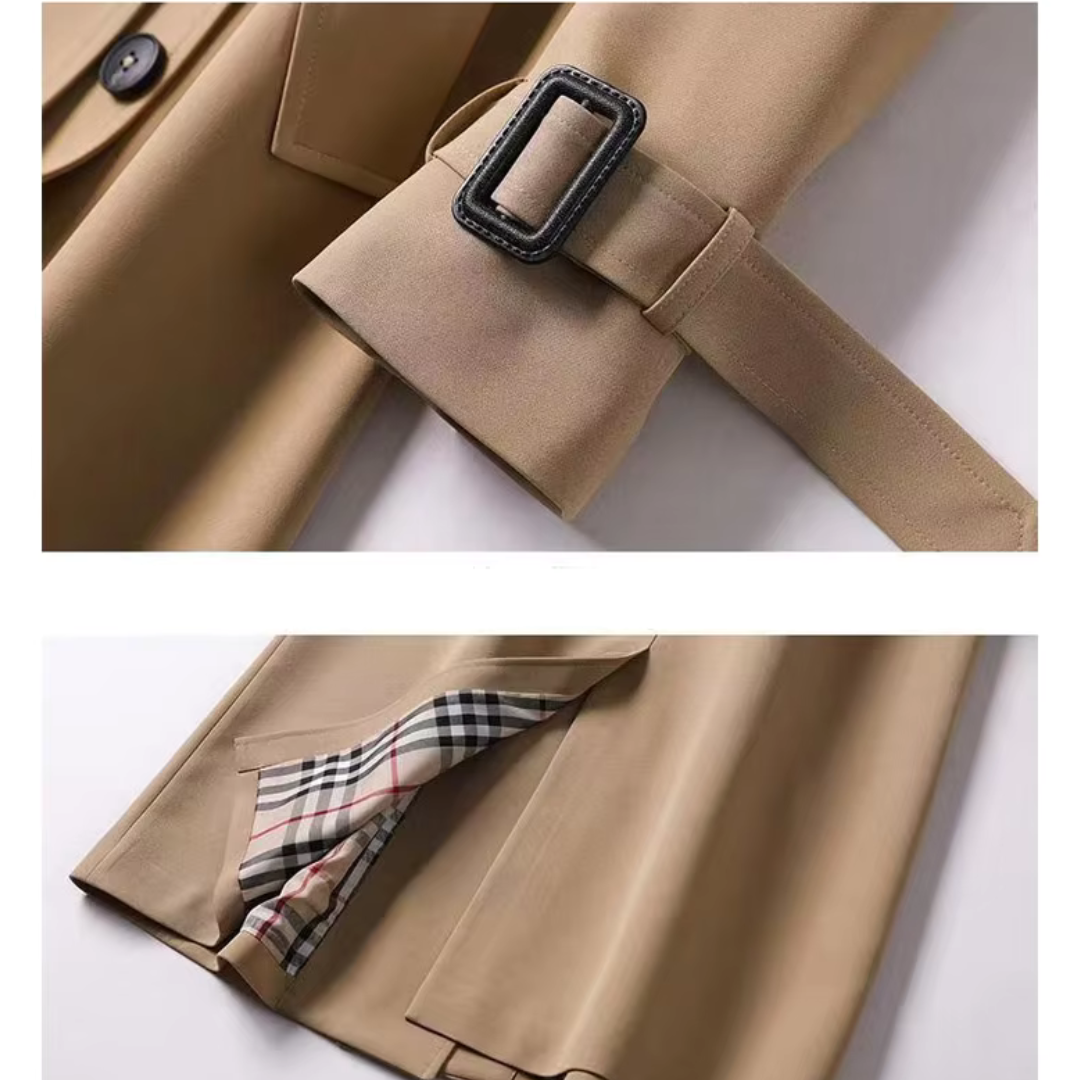 Lina – Trench Coat Elegante e Raffinato