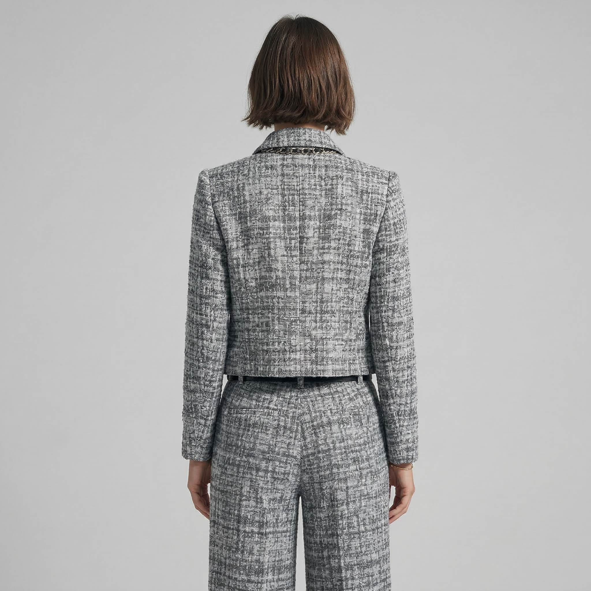 Lucia– Completo Elegante Drappeggiato