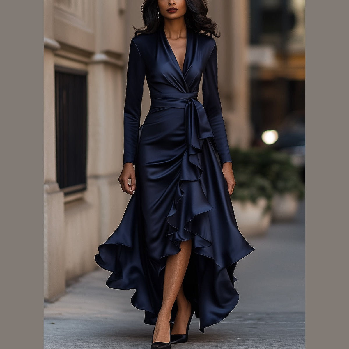 Luna – Abito Lungo Elegante