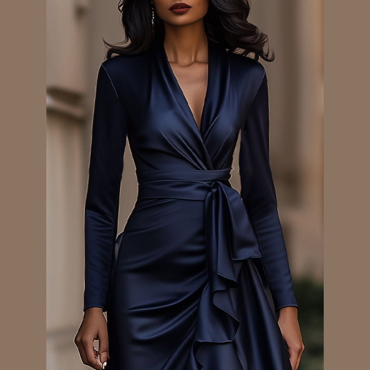 Luna – Abito Lungo Elegante