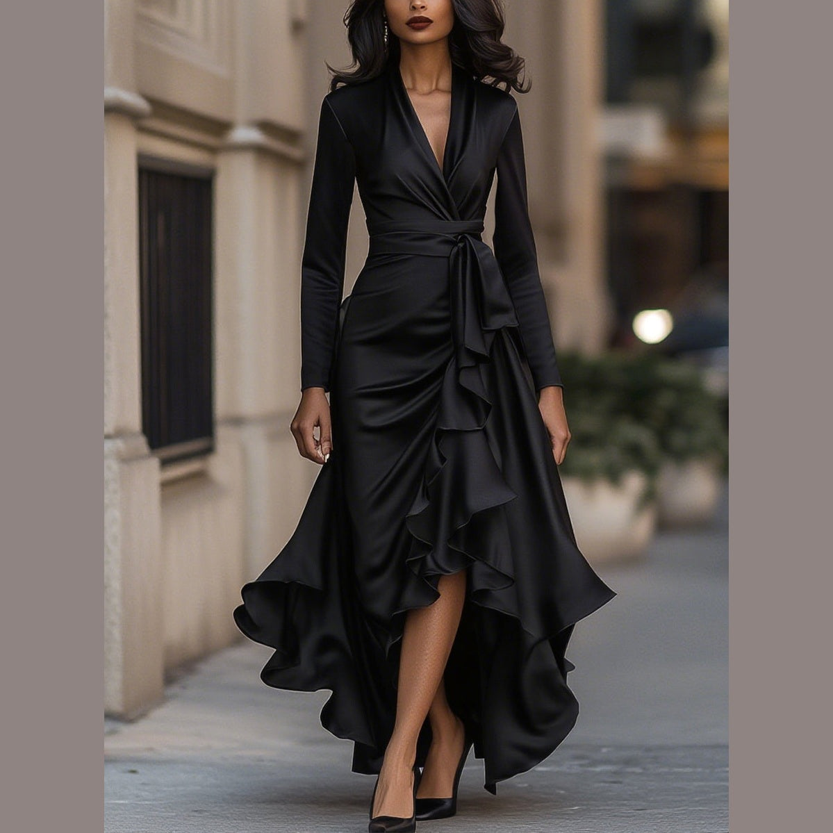 Luna – Abito Lungo Elegante