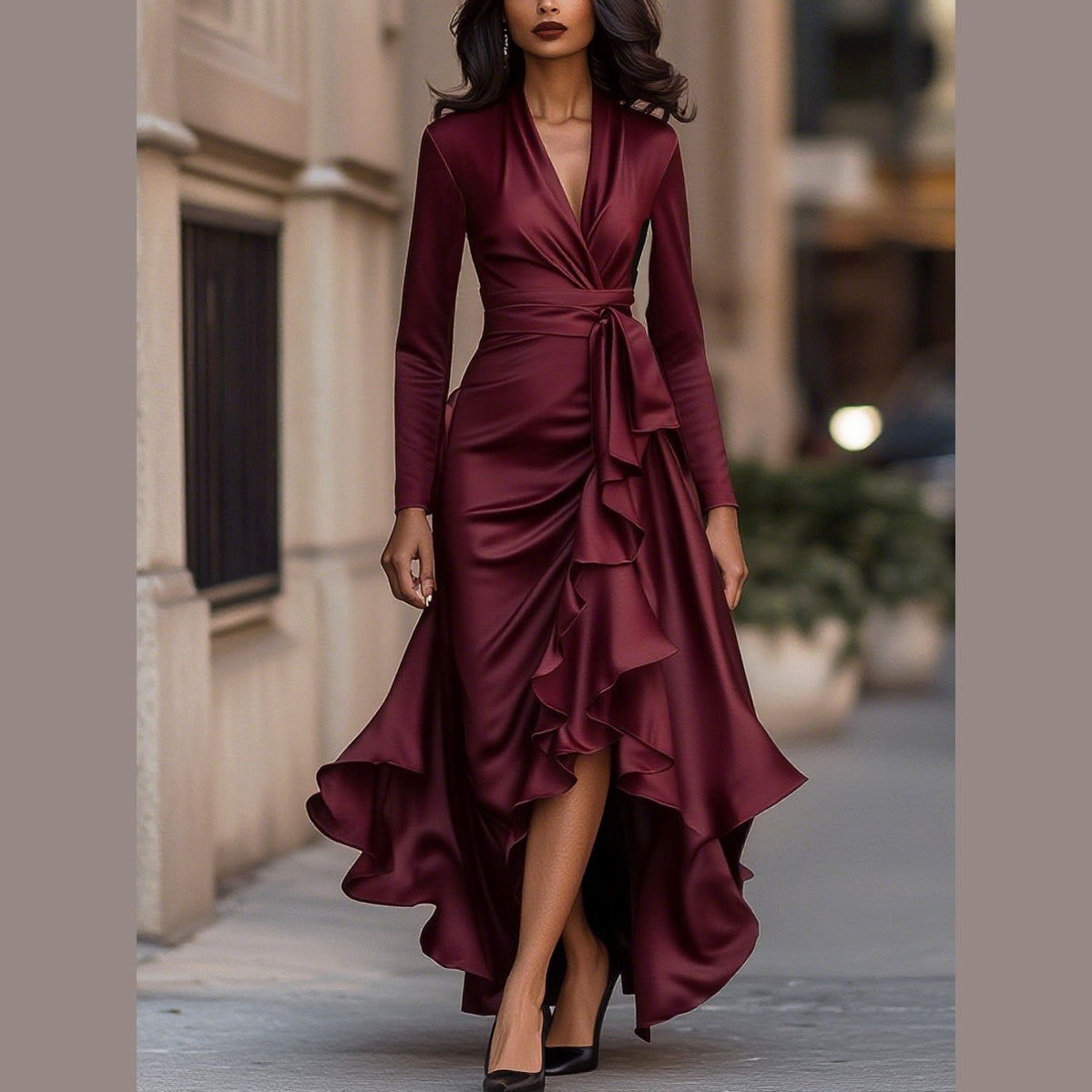 Luna – Abito Lungo Elegante