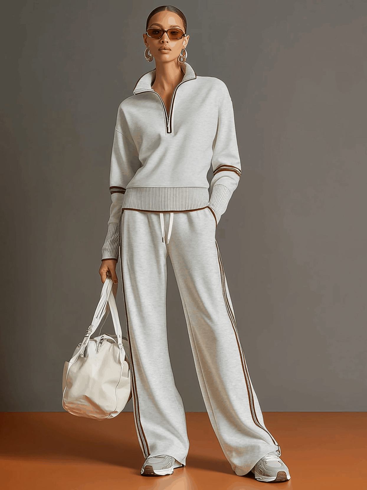 Marietta – Completo Elegante Drappeggiato
