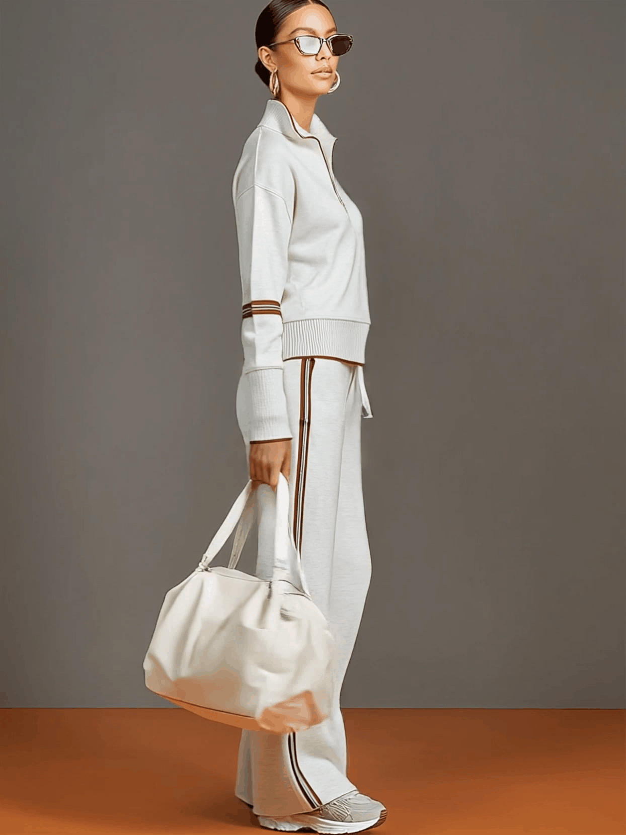 Marietta – Completo Elegante Drappeggiato