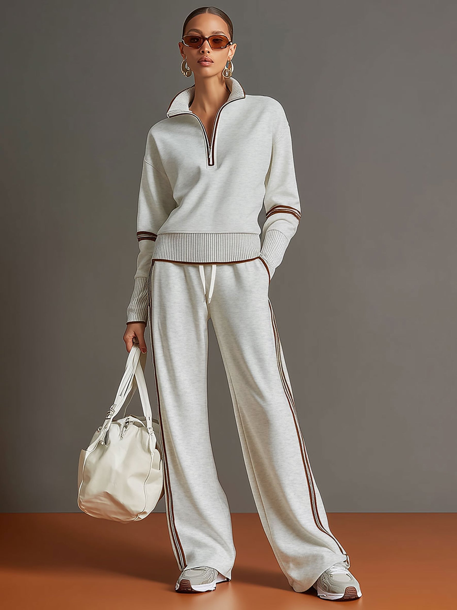 Marietta – Completo Elegante Drappeggiato