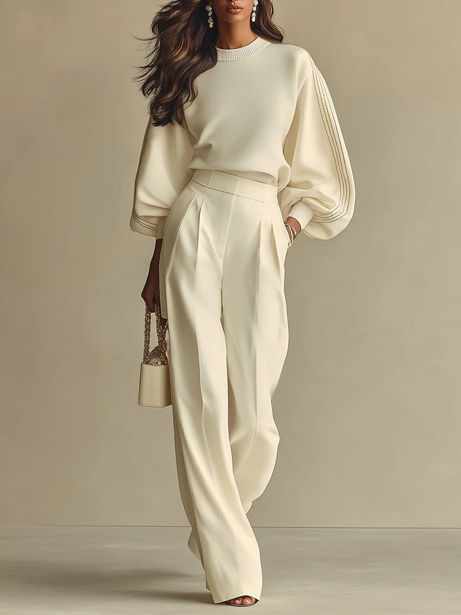 Selena – Abito Completo Elegante e Floreale