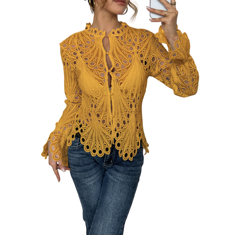 Sofia – Blusa Elegante Intagliata