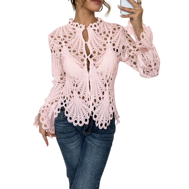 Sofia – Blusa Elegante Intagliata