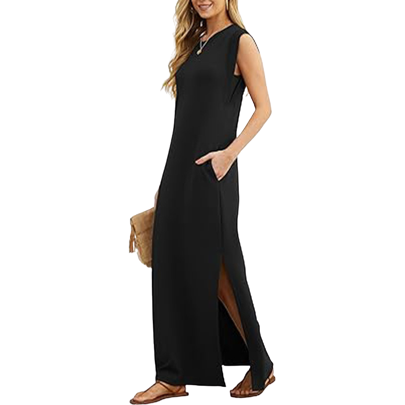 Vera – Abito Lungo Elegante e Floreale