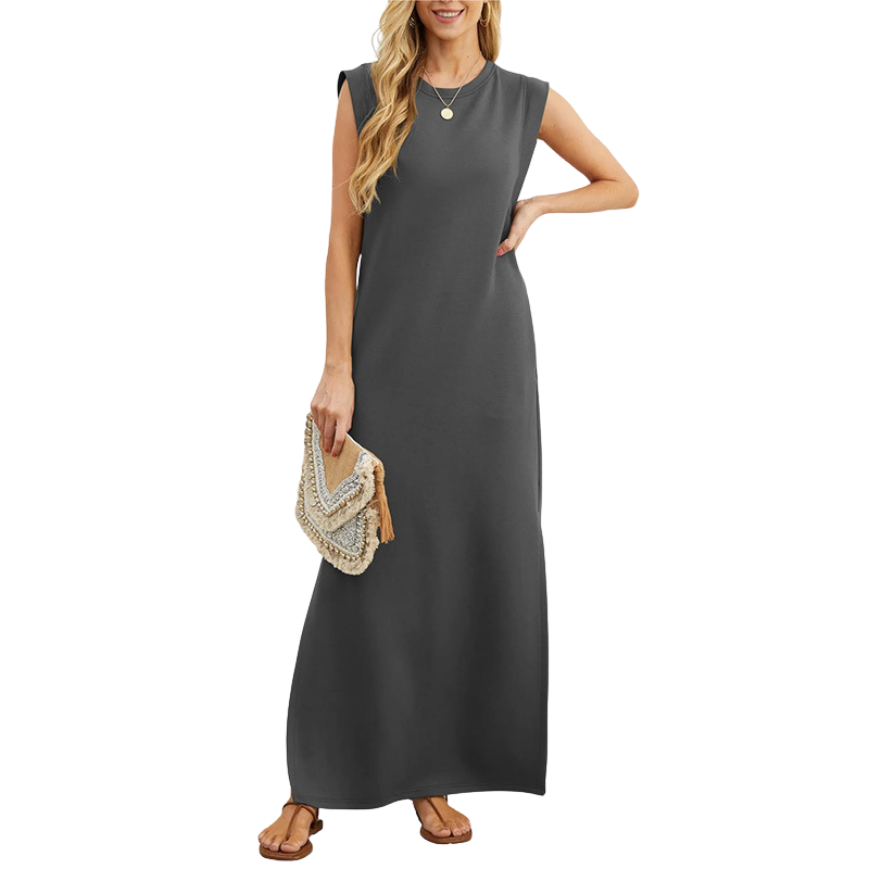 Vera – Abito Lungo Elegante e Floreale