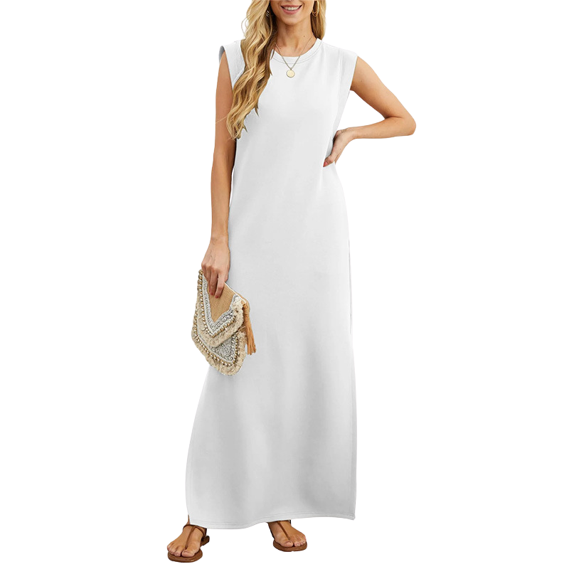 Vera – Abito Lungo Elegante e Floreale