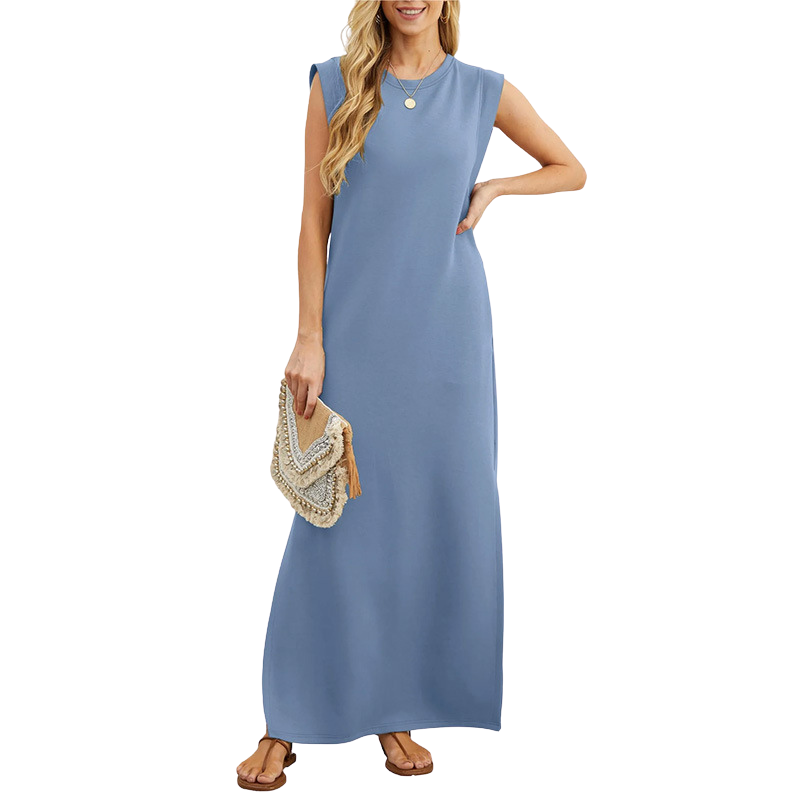 Vera – Abito Lungo Elegante e Floreale