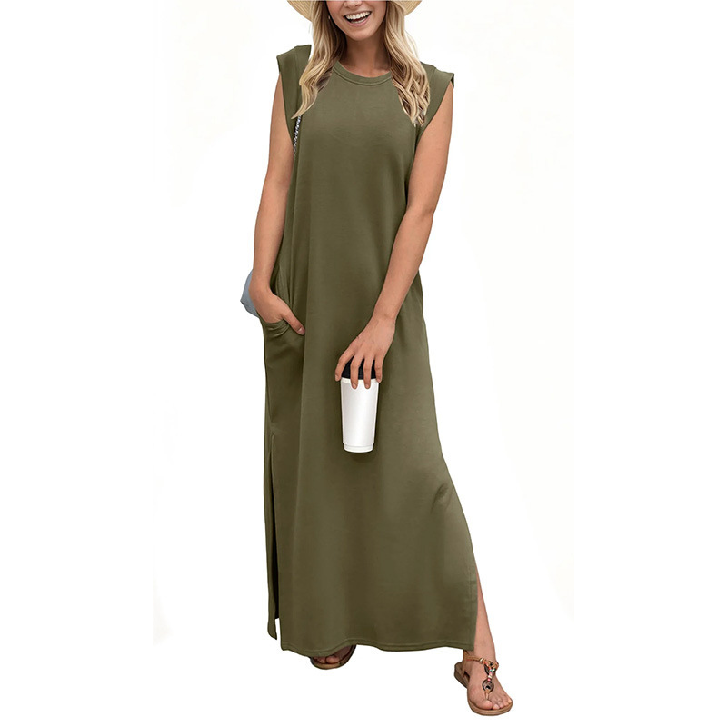 Vera – Abito Lungo Elegante e Floreale