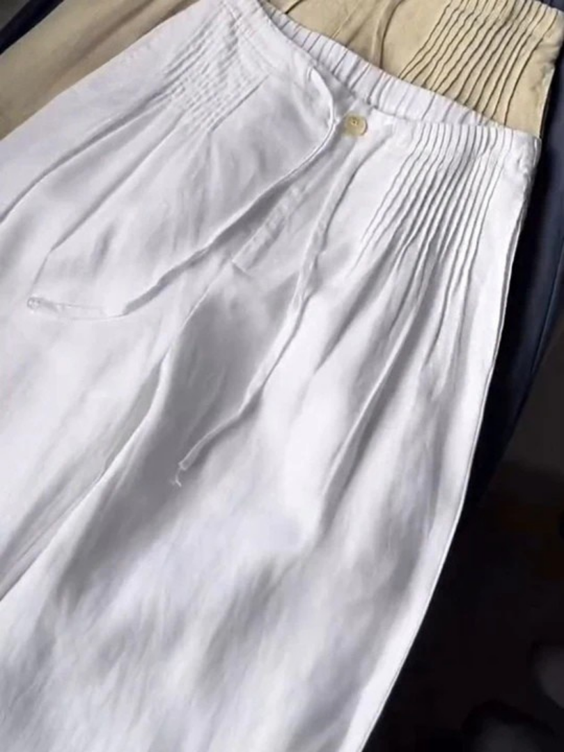 Zofia – Pantaloni Eleganti in Cotone